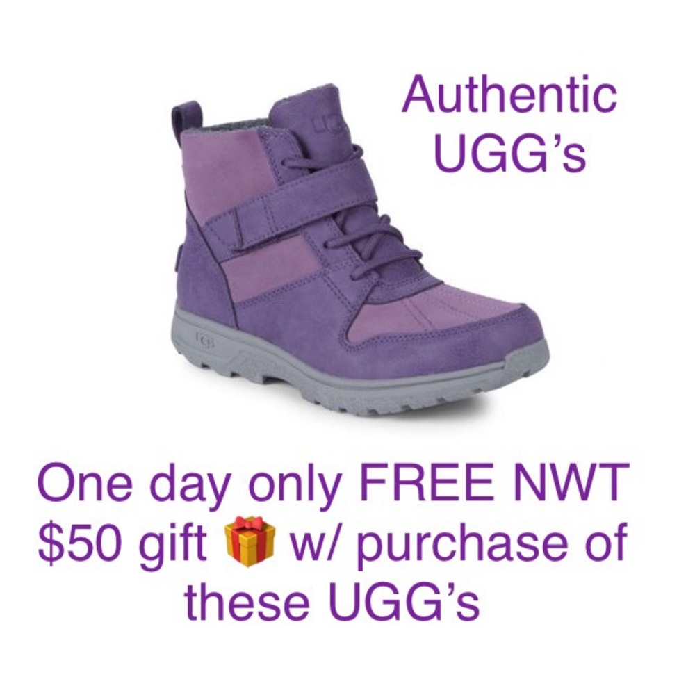 NIB AUTHENTIC LEATHER UGG WINTER BOOTS